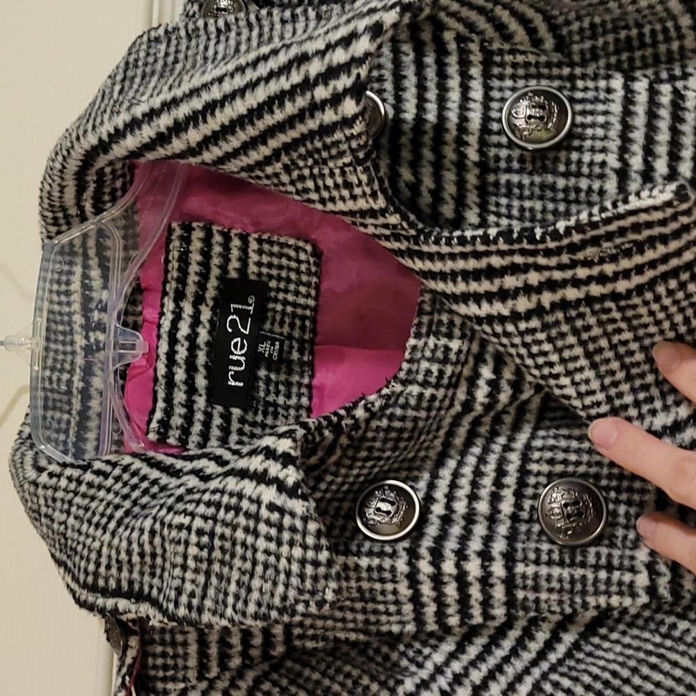 🟣 Rue 21 Peacoat (size Juniors XL) - Picture 5 of 11